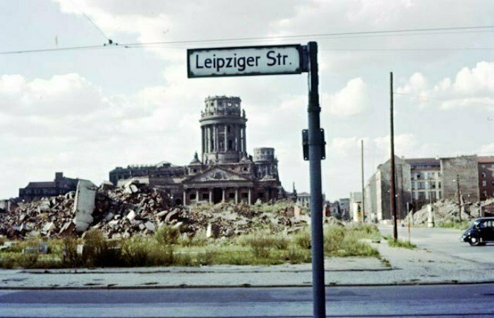 Берлин через 11 лет после войны. Германия, 1956 год.