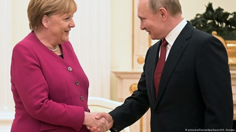 Немецкие СМИ о встрече Путина с Меркель: а кто еще кроме РФ способен к урегулированию конфликтов?