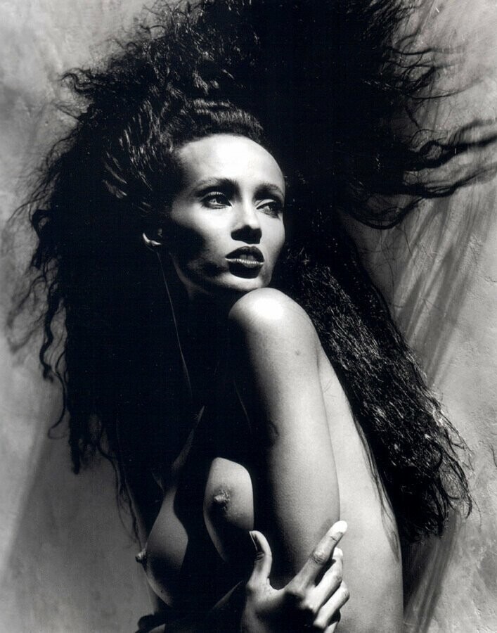 Иман (Iman), фотограф Грег Горман (Greg Gorman). 