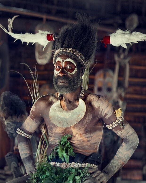 Воин из племени латмулов, Папуа – Новая Гвинея