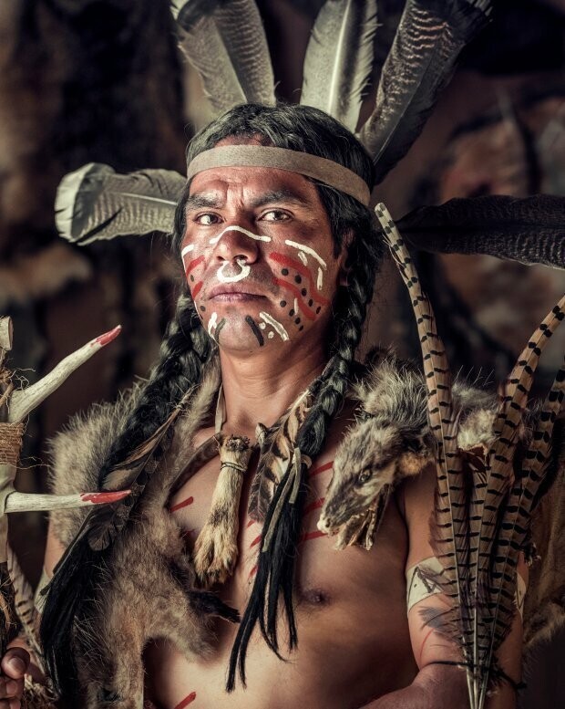 Хосе Хавьер Мартинес Лопес из племени чичимека-хонас, Мексика