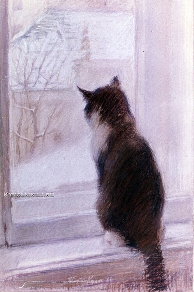 "Кот Васька на окне"