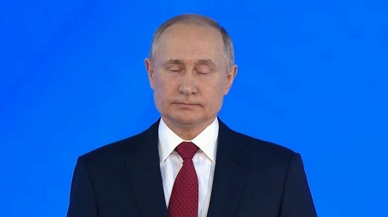 Спиритическое послание Путина Федеральному собранию