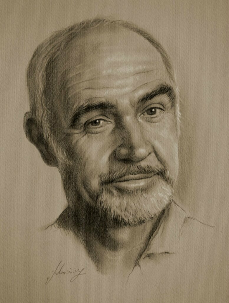 Рисунки простым карандашом Кшиштофа Лукашевича