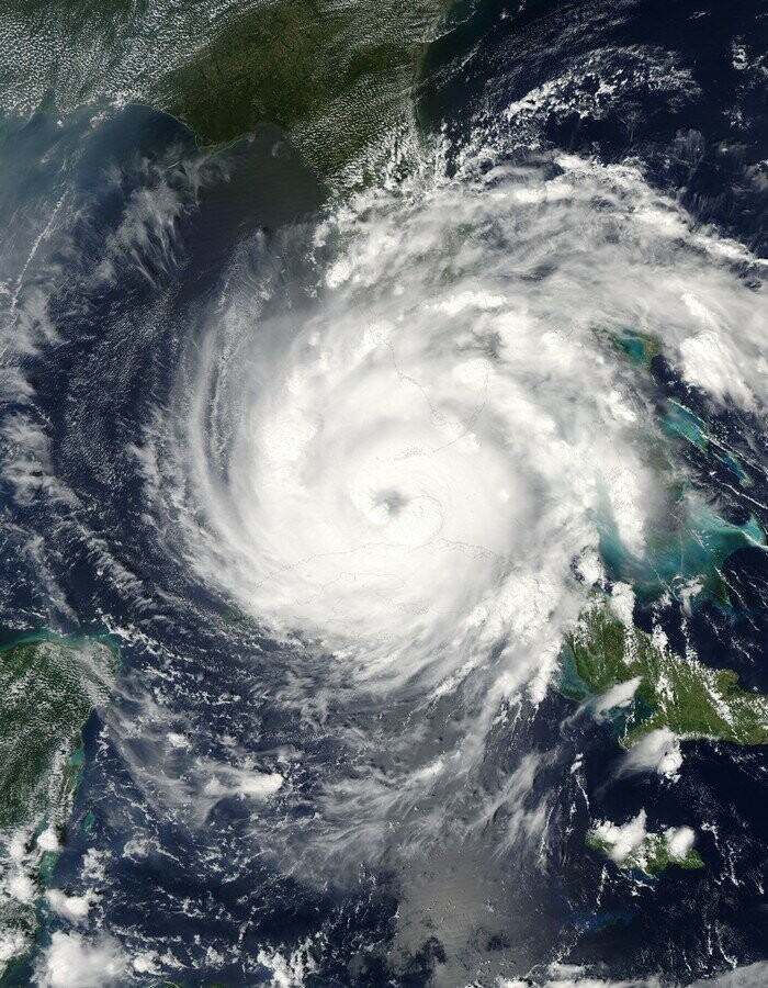 7. Ураган «Рита» (NASA)