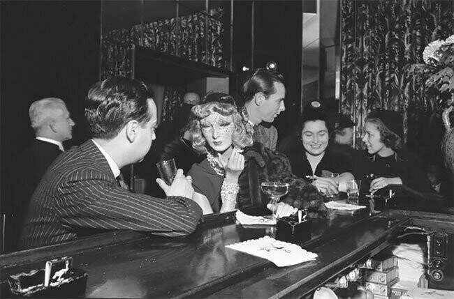 Лестер Габа и Синтия в клубе Stork, Нью-Йорк, 1937 г.