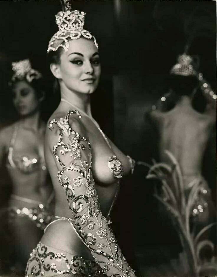 Танцовщица кабаре.Лас Вегас.1958 г.