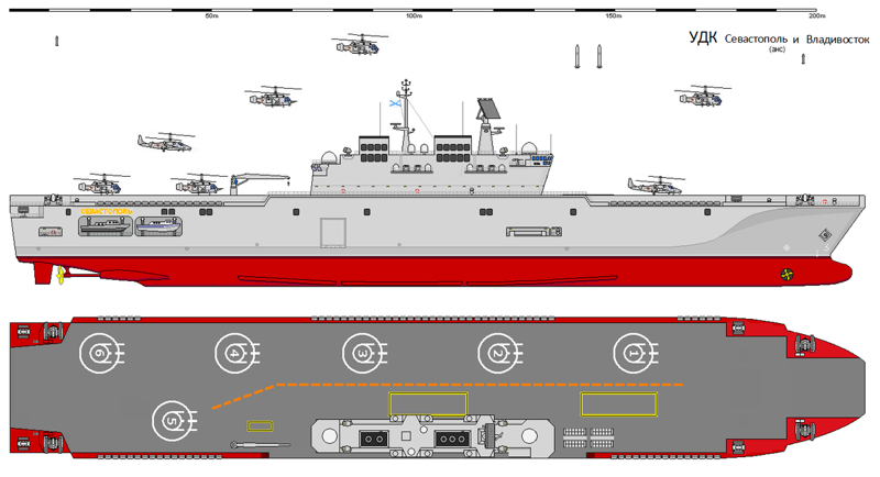 Главком ВМФ Евменов официально объявил https://severpost.ru/read/89892/, что к 9 мая 2020-го года будут заложены 2 новых российских вертолетоносца/УДК водоизмещением 25-28 тыс. тонн. 
