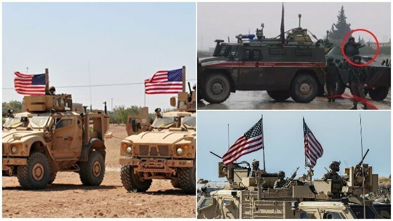 Американские вояки начали блокировать в Сирии российские военные колонны