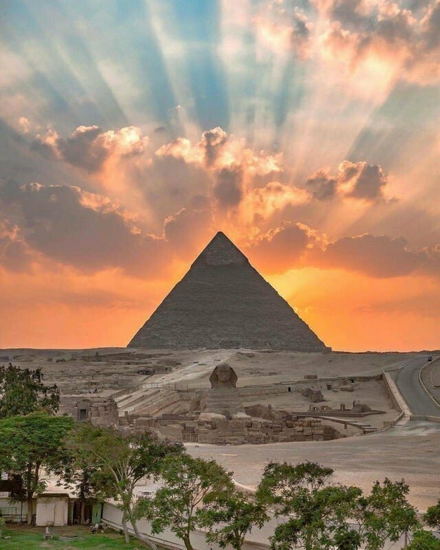 10. Закат в Египте