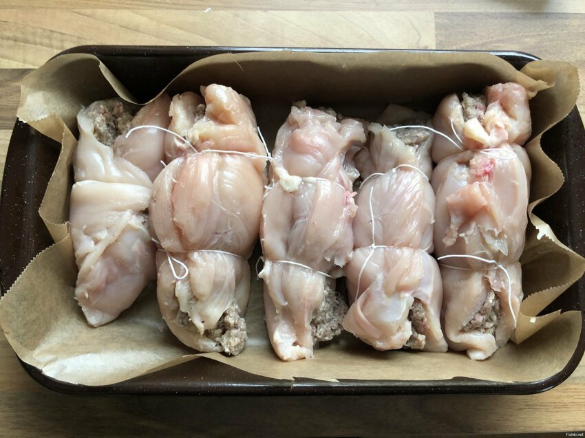 Куриные грудки, фарш, овощи и немного труда