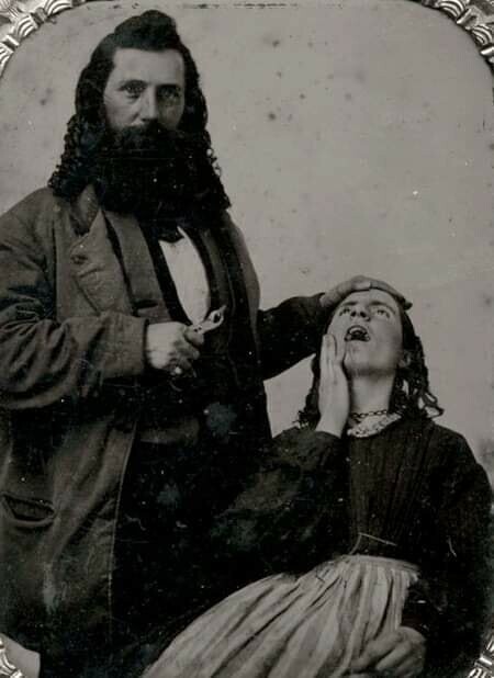 Будни стоматологии. 1850s-60s. 