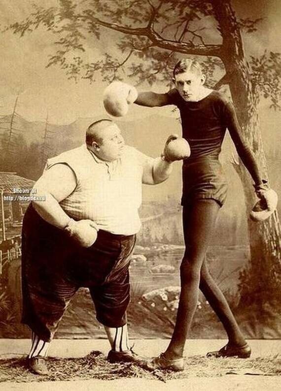 Боксеры, 1890-е.