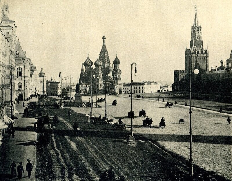 Красная площадь, 1896 г. 