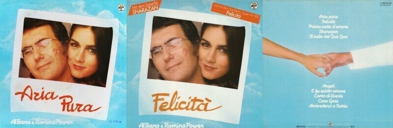 Песня "Felicità" в исполнении Al Bano и Romina Power