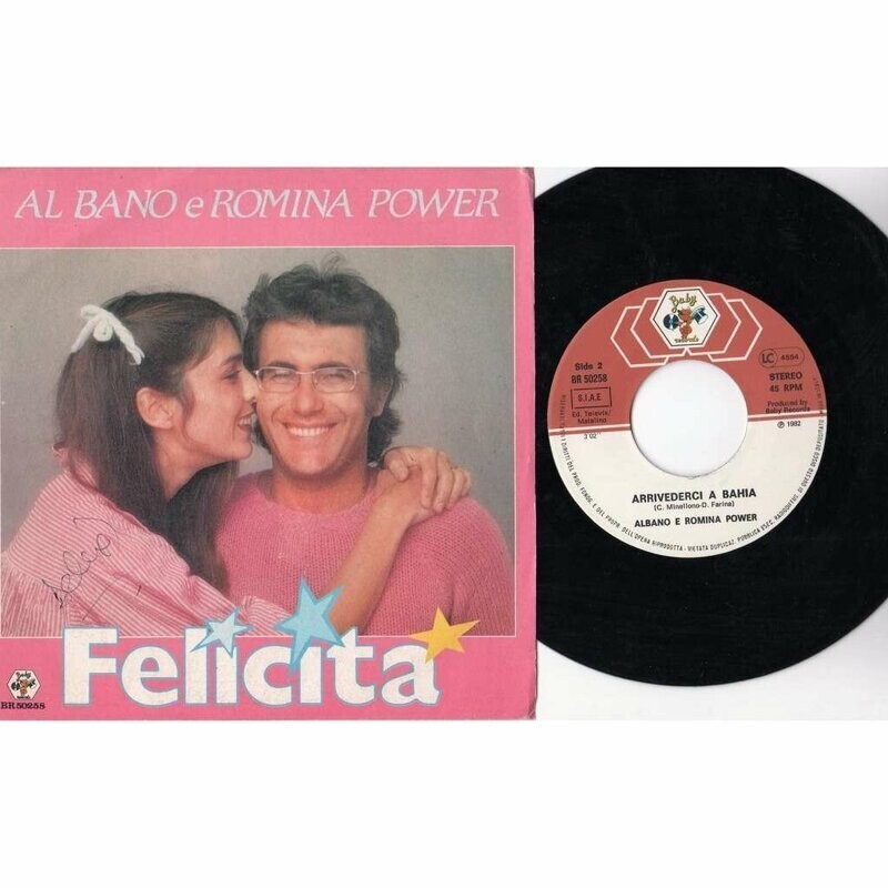 Песня "Felicità" в исполнении Al Bano и Romina Power