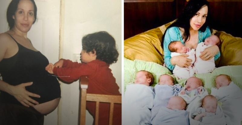 Как сейчас живет женщина, родившая 8 близнецов (17 фото)