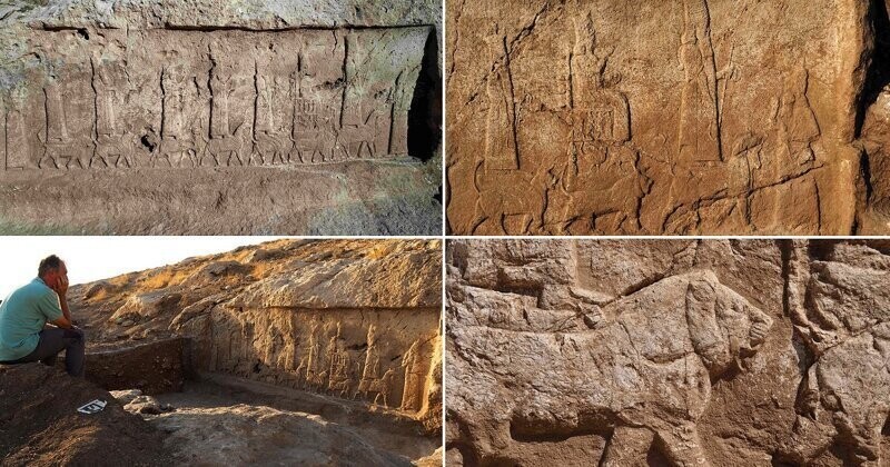 В Ираке найдены древние ассирийские барельефы, чудом уцелевшие при ИГИЛ