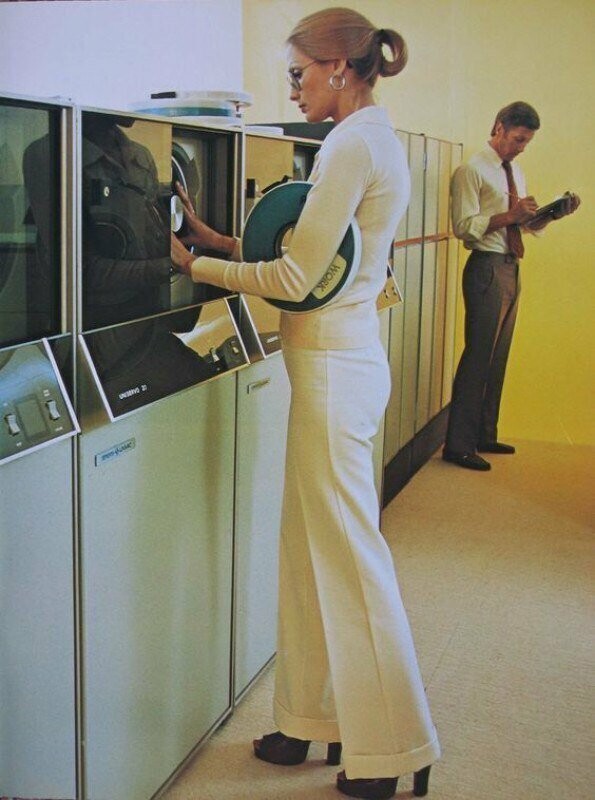 Магнитные накопители для вычислительных машин, 1970-е.