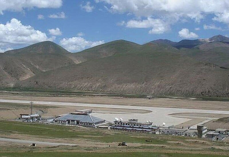 24. Аэропорт Бамда, Тибет.