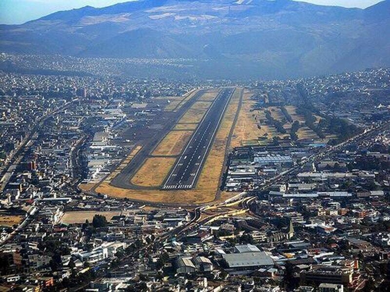 15. Международный аэропорт Олд Марискал Сукре, Эквадор.