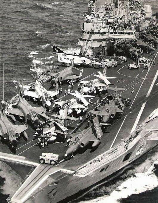 Американцы в гостях у Королевского Флота; 1970-е годы 