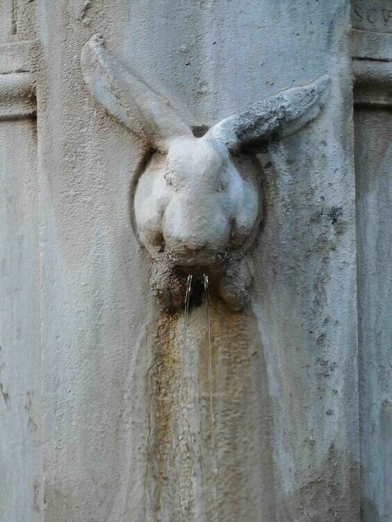 Италия, фонтан-кролик, вилла Боргезе