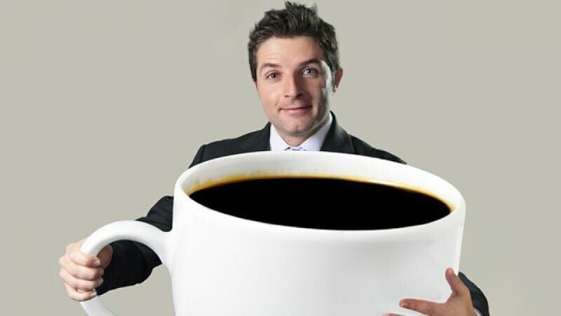 Кофе способствует выведению воды из организма
