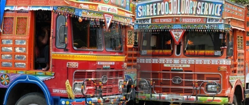 Тюнинг по-индийски: грузовики, от которых не отвести глаз