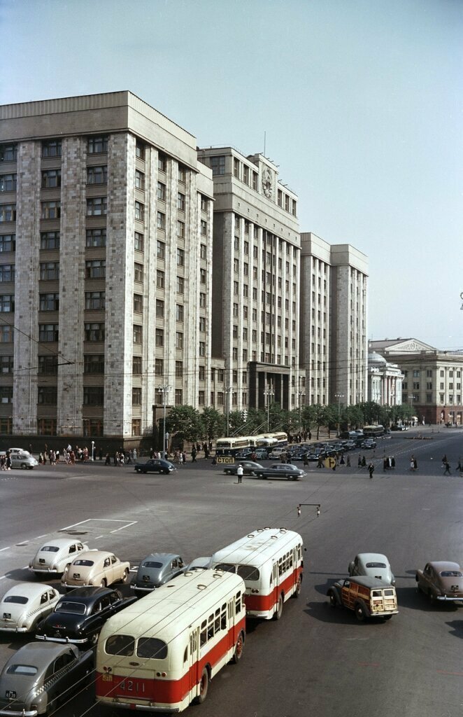 Красивые фотографии Москвы 50-х годов