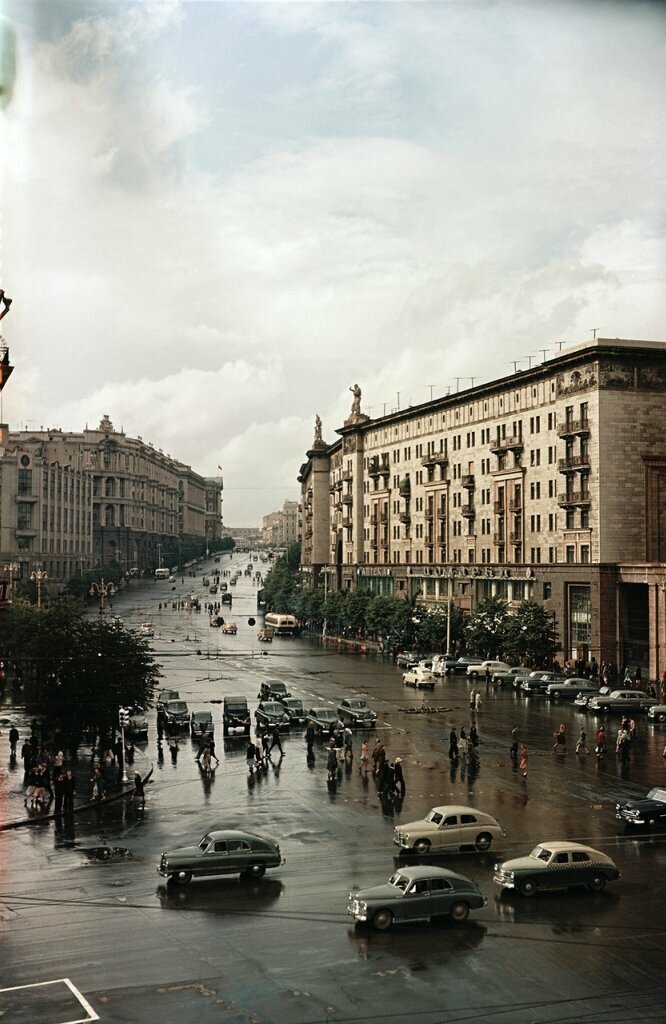 Красивые фотографии Москвы 50-х годов