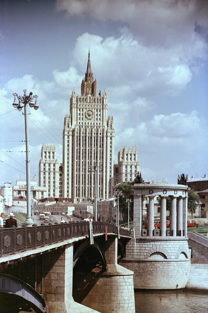 Красивые фотографии Москвы 50-х годов