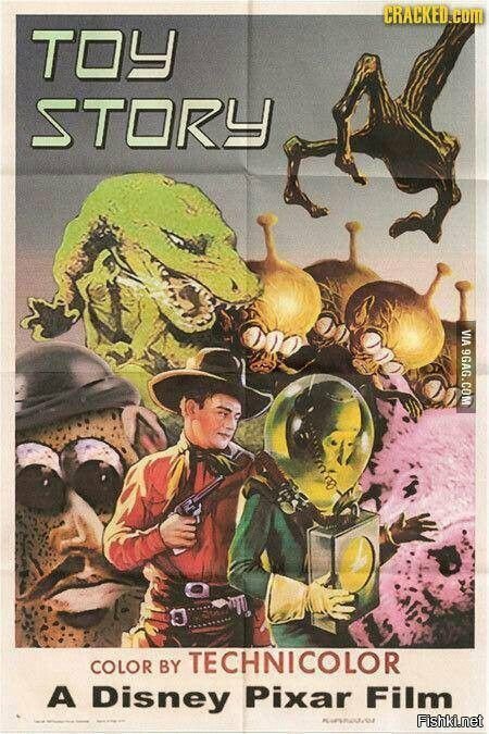 Если бы" Toy story" был снят в 60-е годы