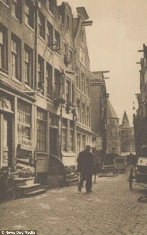 Bloedstraat, или «Кровавая улица», в 1929 году.
