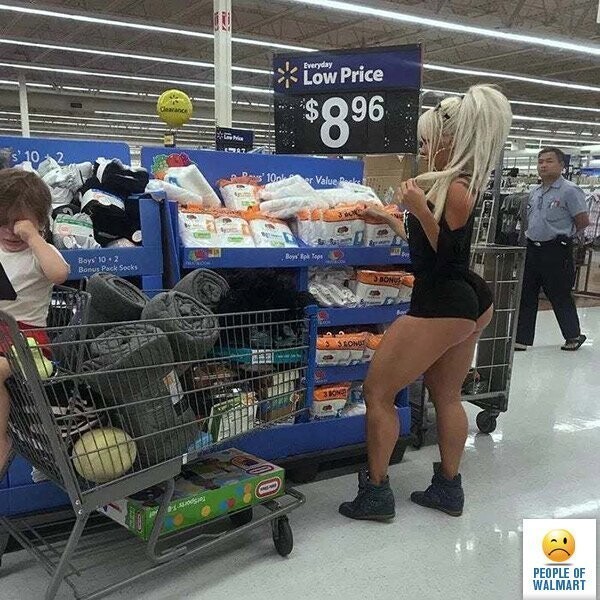 «И смех, и грех»: подборка покупательниц из супермаркетов Walmart