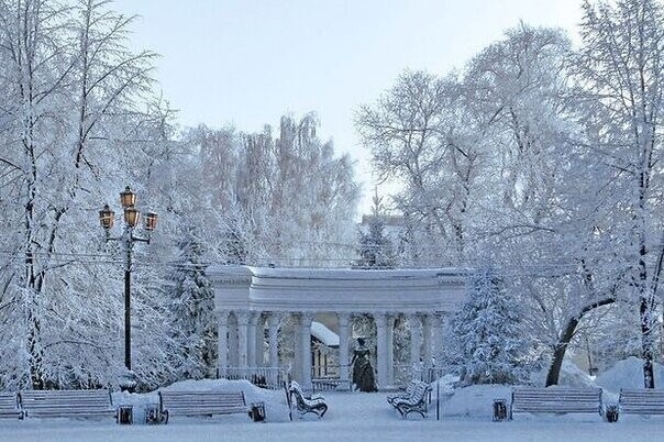 Красота зимнего Челябинска