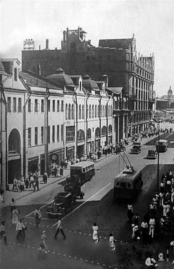 Улица Петровка, 1937 год.