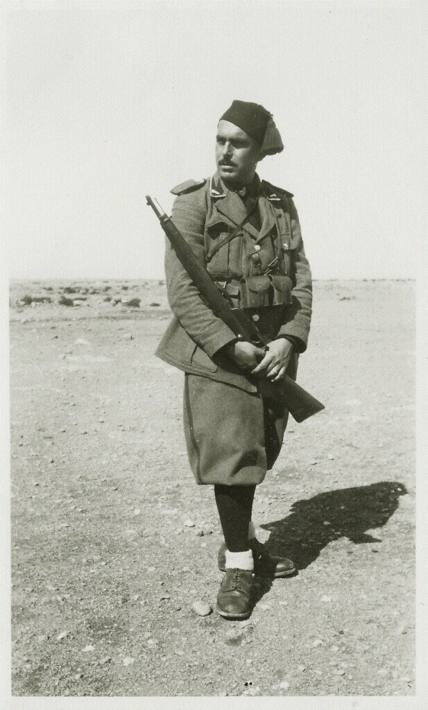 Итальянский солдат частей фашистской милиции, Северная Африка 1940-е гг. 