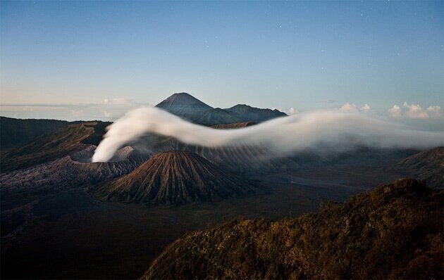 Бромо Высота над уровнем моря: 2 329 метров  Индонезия 