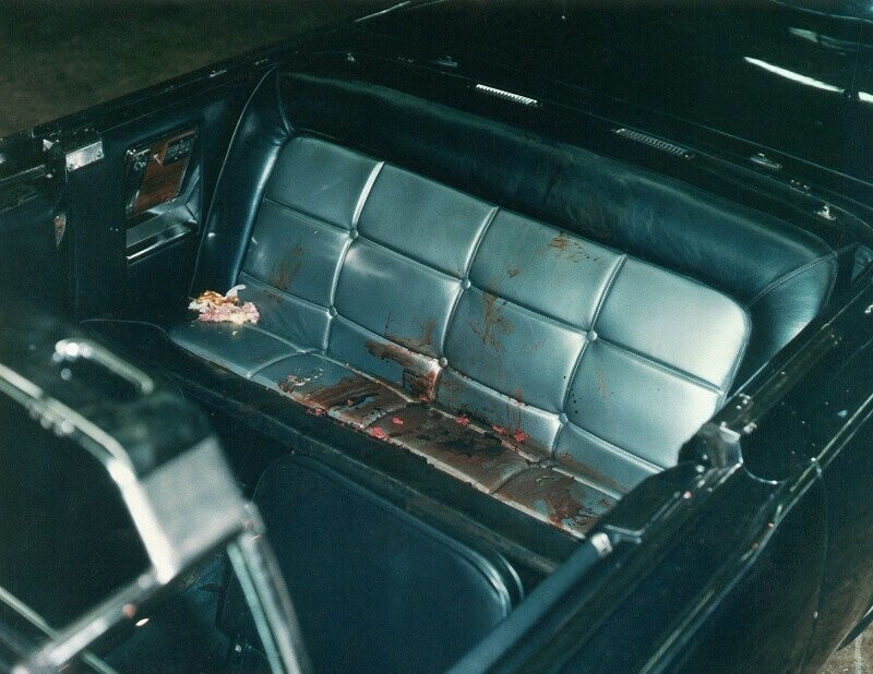 Президентский лимузин после убийства Кеннеди. Ноябрь 1963