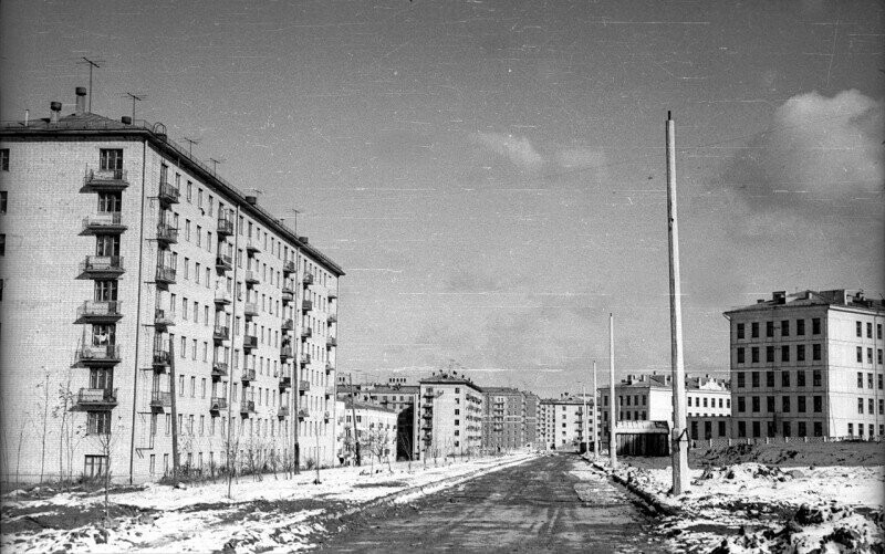 Новостройки в Москве, Ломоносовский район, 1959 год