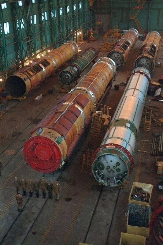 Деактивация ядерных ракет. 1995г.