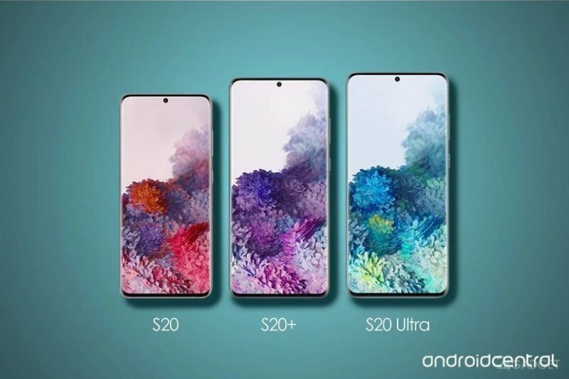 Сравнение массы и размеров серии Galaxy S20 с другими смартфонами (6 фото)