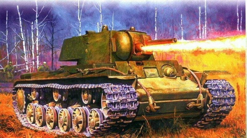 192 часа в окруженных танках. Огнеметные КВ-8, потеряв ход, несколько дней отбивались от немцев
