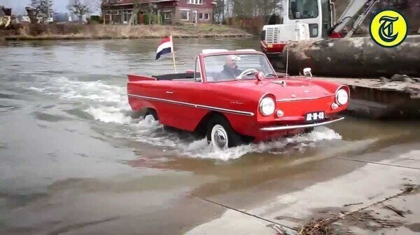 Погнали (в смысле поплыли)! Amphicar 770