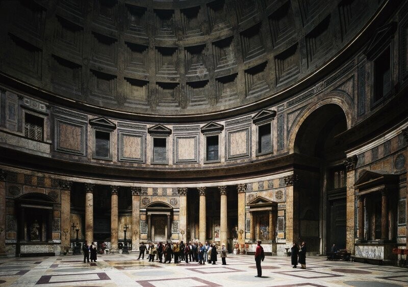 Томас Штрут — «Пантеон, Рим» 1990