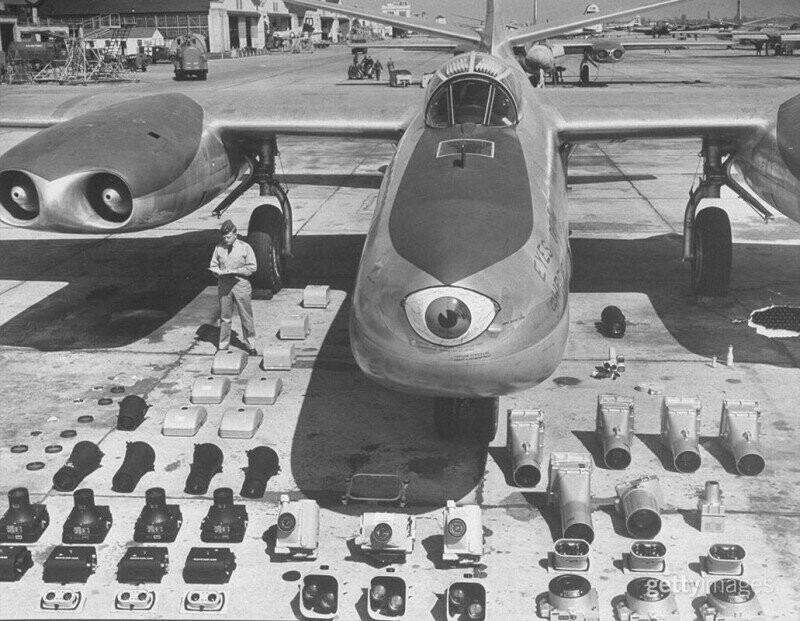 TetrisChallenge разведывательного самолета RB–45, 1951 год, США