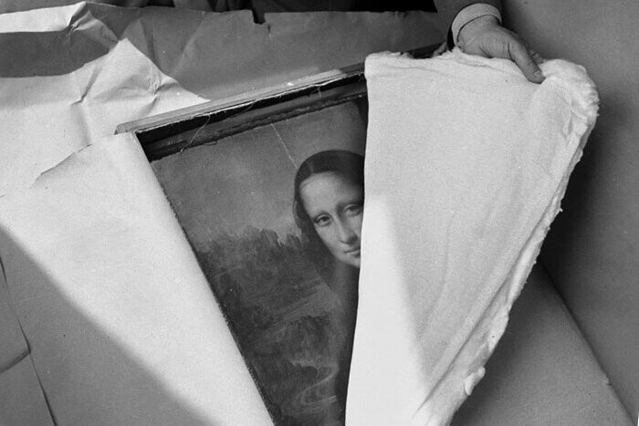 1. «Мона Лиза» во время Второй мировой войны.