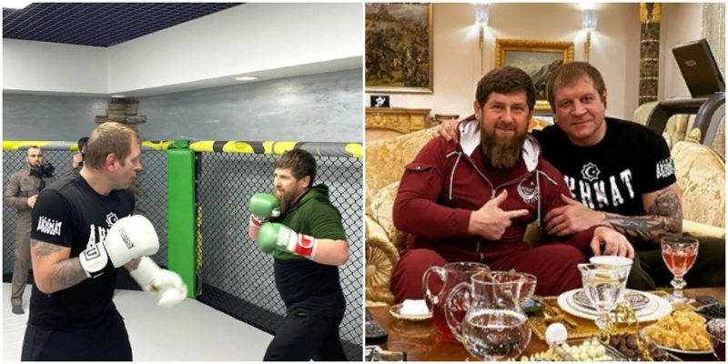«За слова отвечает»: Кадыров встретился на ринге с Емельяненко
