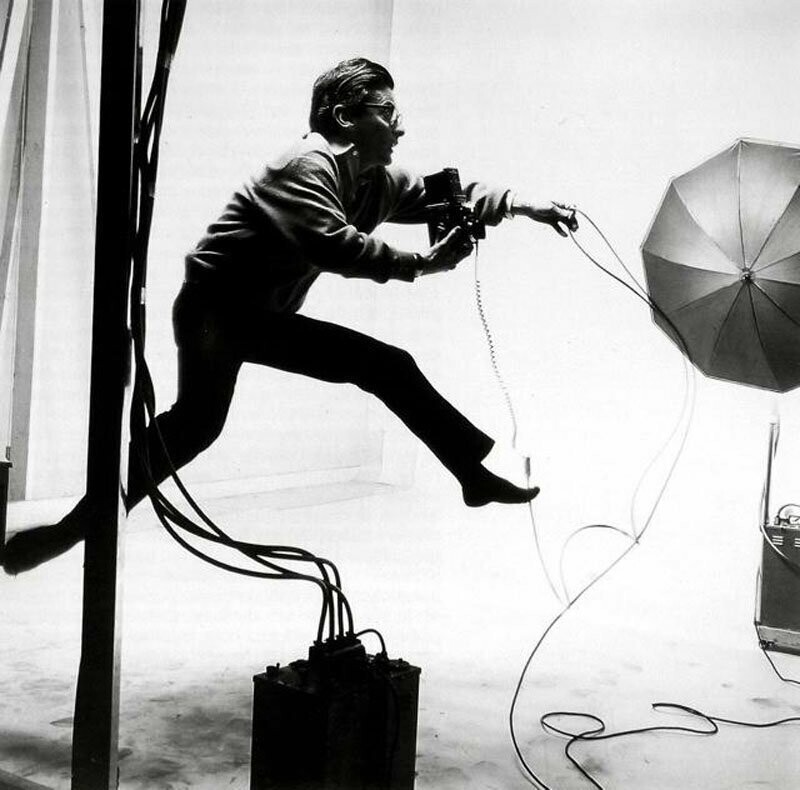 Ричард Аведон, - мастер документальной и модной фотографии. Нью-Йорк, 1966 год. Автор снимка Жак Анри Лартиг.